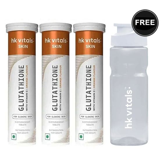 Glutathione Effervescent with Vitamin C 45 Tabs Orange