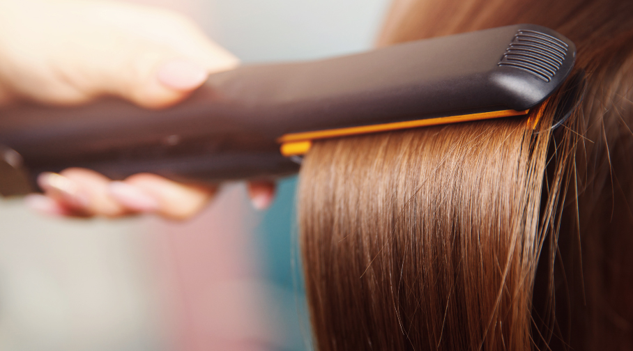 Permanent hair straightening