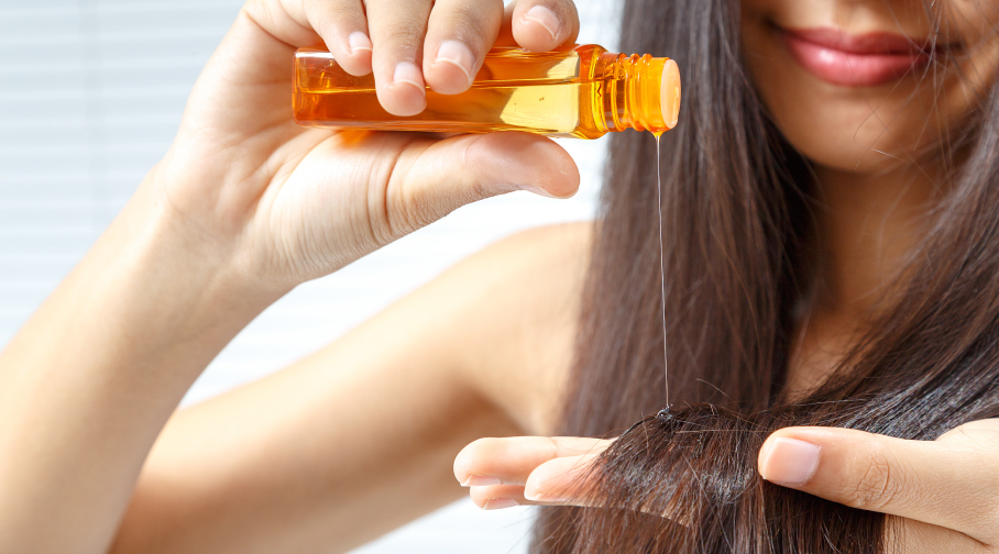 Essential oils for hair