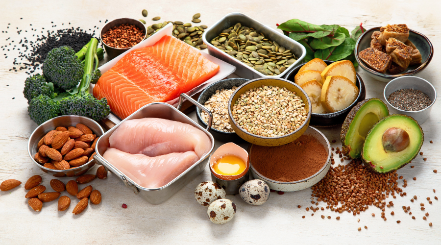 Food with high protein and low calories