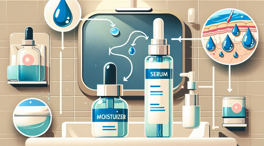 Serum or moisturiser first