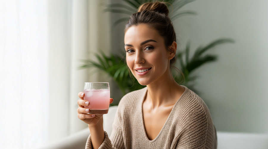 Collagen drink